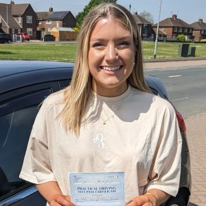 Emily passed first time :)