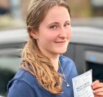 Holly passed first time!