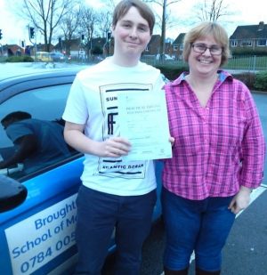 Dave and proud mum!