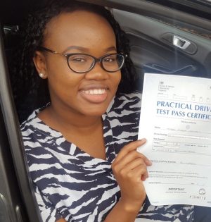 Aisha passed first time