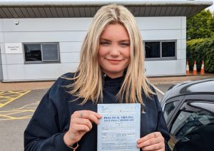 Amelia passed first time