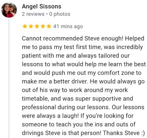 Review Broughton School of Motoring, driving lessons in Scunthorpe