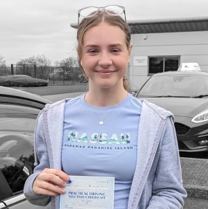 Anna passed first time
