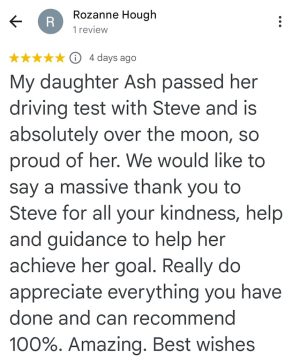 Review of driving lessons delivered by the Broughton School of Motoring in Scunthorpe