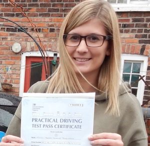 Beth passed first time