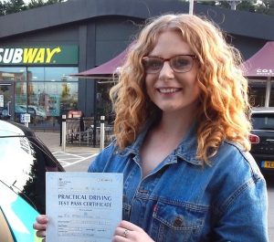 Beth passed first time