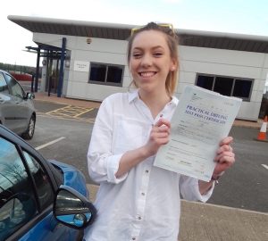 I passed my intensive driving course