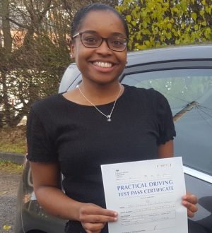 Jemima works for NHS and passed first time