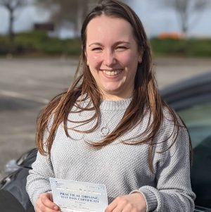Lily passed first time with ZERO faults!