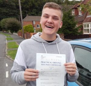 Matthew passed first time