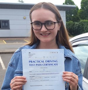 Olivia passed first time :)