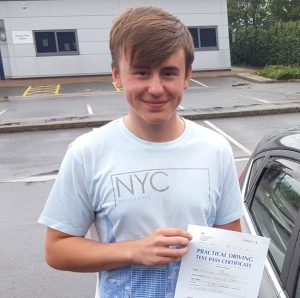 Pacey took driving lesons in Scunthorpe