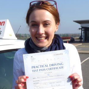 Weronika passed first time